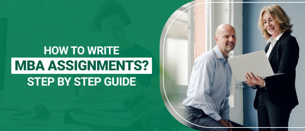 how to write mba assignments
